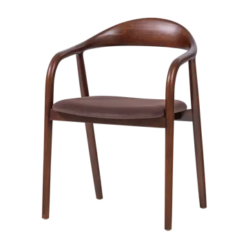 Matstol Bran med armstöd - Brun - Möbler - Stolar & fåtöljer - Matstol & köksstol