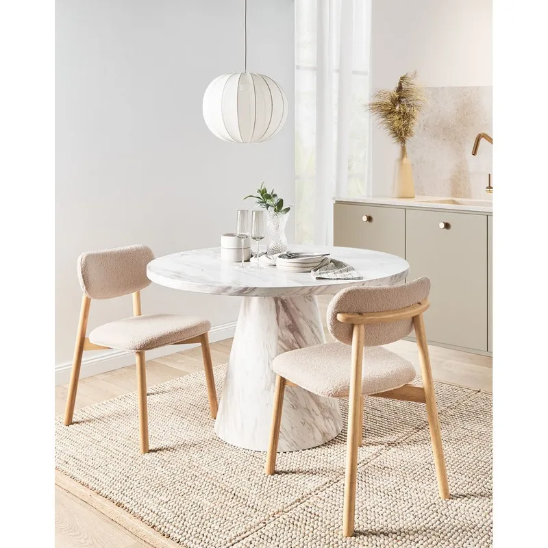 Matstol Mills 2-pack - Brun, Beige - Möbler - Stolar & fåtöljer - Matstol & köksstol