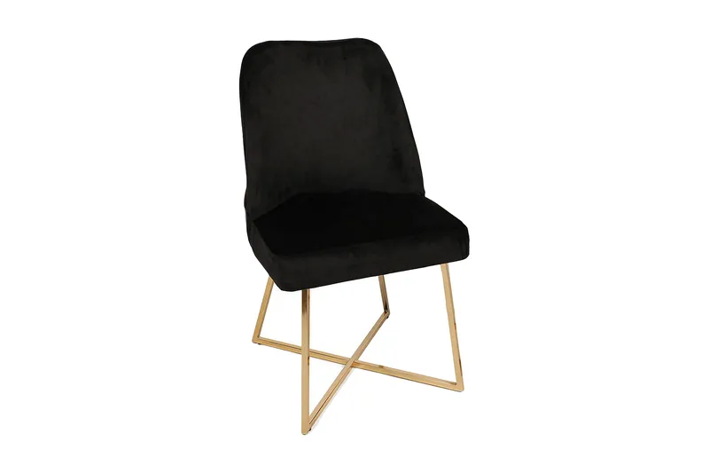 Alsacia Matstol, Svart/Guld