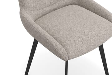 Mora Matstol & Köksstol med Snurrfunktion Klädd i Tyg - Beige - Möbler - Stolar & fåtöljer - Matstol & köksstol
