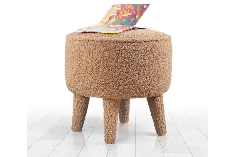 Anaro Sittpuff Rund, Brun