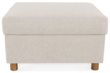 Crazy Fotpall med Förvaring 80x65 - Beige - Möbler - Stolar & fåtöljer - Pall & puff - Fotpall