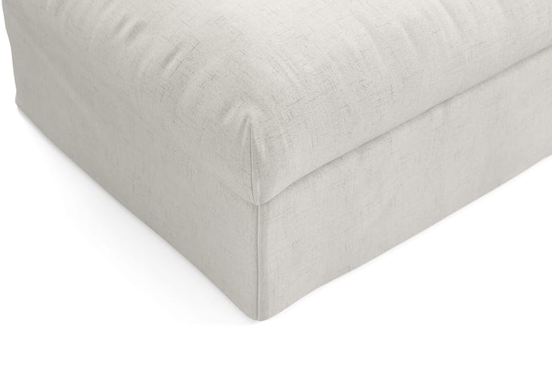 Menard Fotpall Tvättbar & avtagbar klädsel - Beige - Möbler - Stolar & fåtöljer - Pall & puff - Fotpall