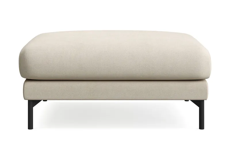 Menard Premium Fotpall i Tyg, Beige