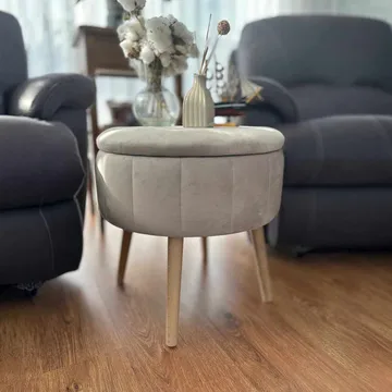 Retzow Sittpuff med förvaring 45 cm - Möbler - Stolar & fåtöljer - Pall & puff - Sittpuff - Sittpuff med förvaring