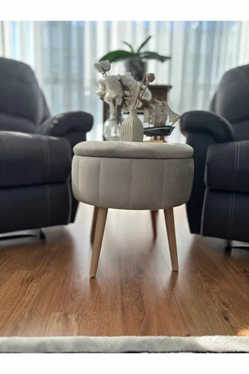 Retzow Sittpuff med förvaring 45 cm - Möbler - Stolar & fåtöljer - Pall & puff - Sittpuff - Sittpuff med förvaring