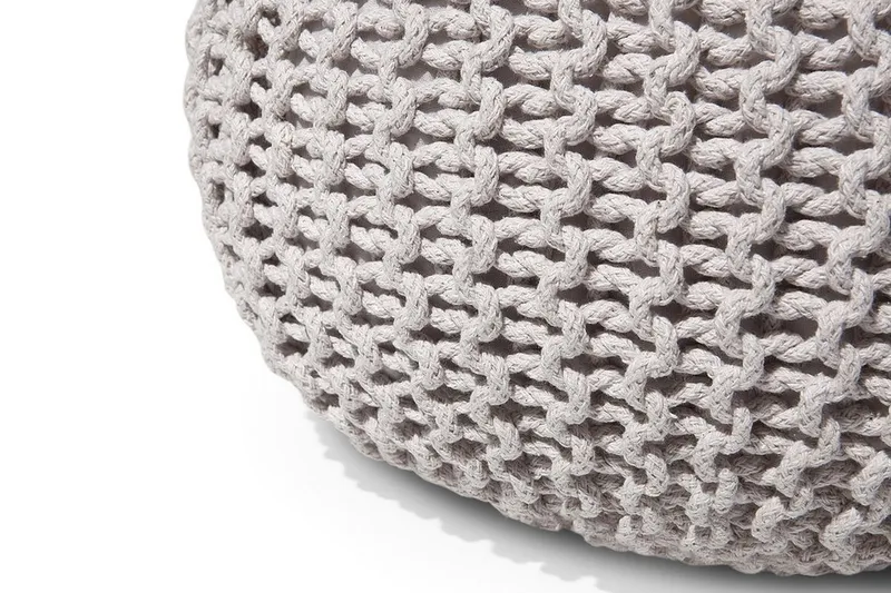 Conrad Sittpuff 40 cm - Grå - Möbler - Stolar & fåtöljer - Pall & puff - Sittpuff