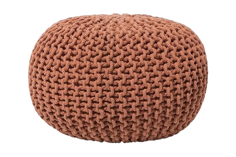 Conrad Sittpuff 50 cm - Brun - Möbler - Stolar & fåtöljer - Pall & puff - Sittpuff