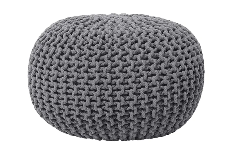 Conrad Sittpuff 50 cm, Grå