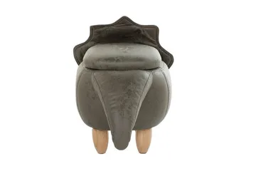 Daesia Sittpuff med Förvaring - Grön - Möbler - Stolar & fåtöljer - Pall & puff - Sittpuff