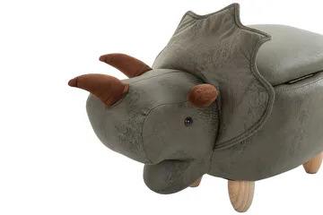 Daesia Sittpuff med Förvaring - Grön - Möbler - Stolar & fåtöljer - Pall & puff - Sittpuff