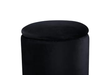 Limpen Sittpuff - Svart - Möbler - Stolar & fåtöljer - Pall & puff - Sittpuff - Sittpuff med förvaring