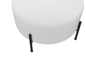Menard Compact Sittpuff Rund 60 cm - Ljusgrå - Möbler - Stolar & fåtöljer - Pall & puff - Sittpuff