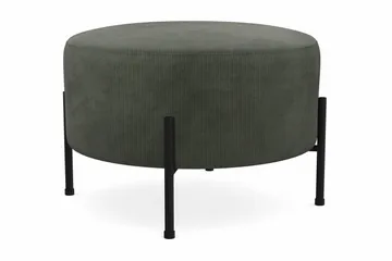 Menard Compact Sittpuff Rund 60 cm - Mörkgrön - Möbler - Stolar & fåtöljer - Pall & puff - Sittpuff