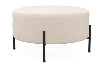 Menard Compact Sittpuff Rund 70 cm - Beige - Möbler - Stolar & fåtöljer - Pall & puff - Sittpuff