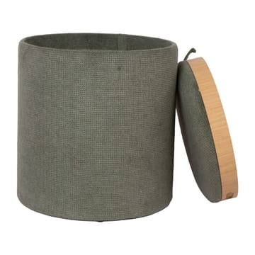 Ottoman/bord Hiro med förvaring och bricka 39x44 cm - Grön - Möbler - Stolar & fåtöljer - Pall & puff - Sittpuff - Sittpuff med förvaring