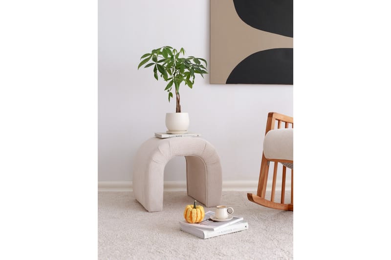 Ramdas Sittpuff 51 cm, Vit