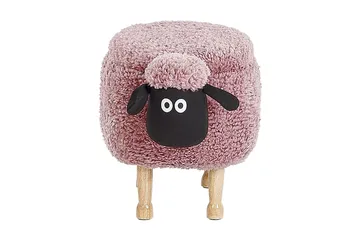 Sheep Sittpuff med Förvaring - Rosa - Möbler - Stolar & fåtöljer - Pall & puff - Sittpuff