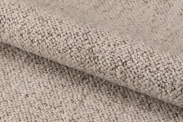Reciclar Matstol i Bouclé med armstöd i ek trä - Mörkbrun/Greige - Möbler - Stolar & fåtöljer - Matstol & köksstol