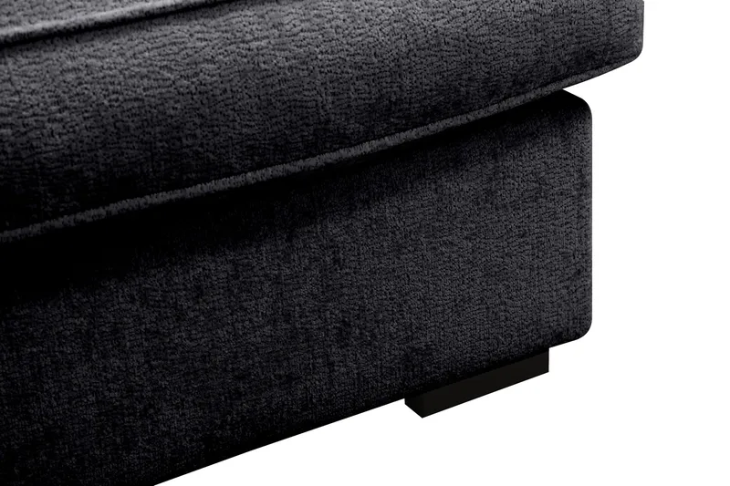 Rossita lyx Extra djup Fåtölj - Trenza 01, Svart Chenille - Möbler - Stolar & fåtöljer - Fåtölj