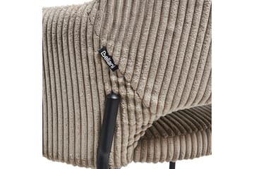 Set med 2 matstolar Raton - Beige, svart - Möbler - Stolar & fåtöljer - Matstol & köksstol