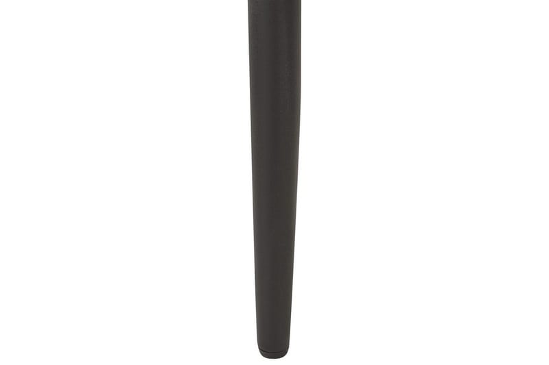 Set med 2 matstolar Wellston, Orange, svart