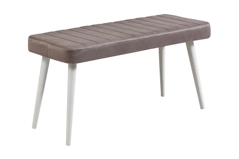 Derpele Sittbänk, Vit/Antracit