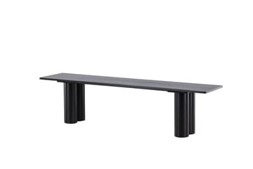 Matbänk Olivia 40x180x45 cm - Svart - Möbler - Stolar & fåtöljer - Sittbänk - Hallbänk