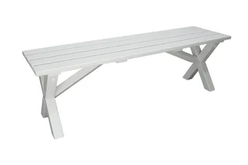 Scottsdale Sittbänk 140 cm Vit - KWA - Möbler - Stolar & fåtöljer - Sittbänk - Hallbänk