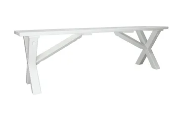 Scottsdale Sittbänk 140 cm Vit - KWA - Möbler - Stolar & fåtöljer - Sittbänk - Hallbänk