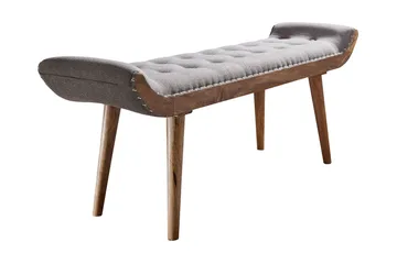 Timiothy Sittbänk - Grå - Möbler - Stolar & fåtöljer - Sittbänk - Hallbänk