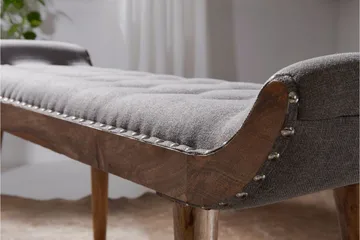 Timiothy Sittbänk - Grå - Möbler - Stolar & fåtöljer - Sittbänk - Hallbänk