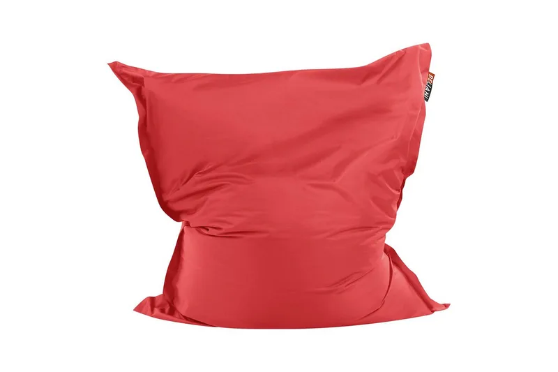 Sittsäck Fuzzy Röd, 140x180x20 cm, Röd, 140x180x20 cm