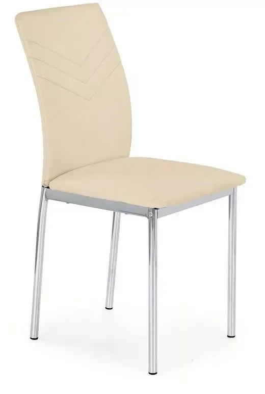 Stol Penny - Beige/krom, Beige/krom