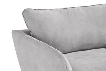 Trend Lyx Fåtölj i Tyg - Ljusgrå - Möbler - Stolar & fåtöljer - Fåtölj