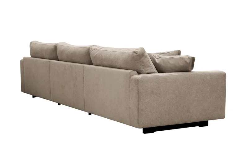 Valencia Extra Djup 5-sits Soffa i Chenille - Brun - Möbler - Soffa