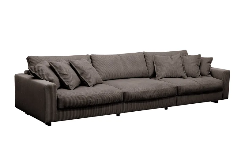 Valencia Extra Djup 5-sits Soffa - Mörkgrå - Möbler - Soffa