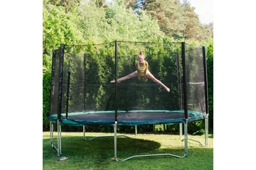 Studsmatta med Skyddsnät, 426 cm - Sport & fritid - Lek & sport - Lekredskap & utelek - Studsmatta