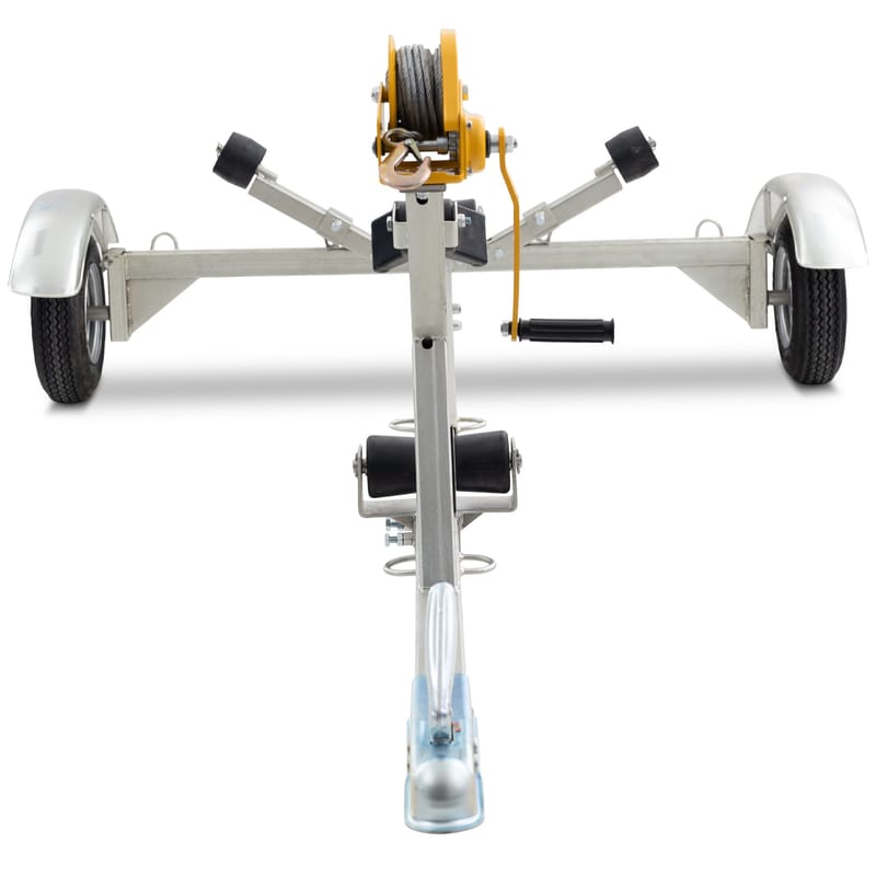 Båttrailer med vinsch | Maxlast 380kg | 400x183cm - Sport & fritid - Bil & MC - Släpkärra & släpvagn