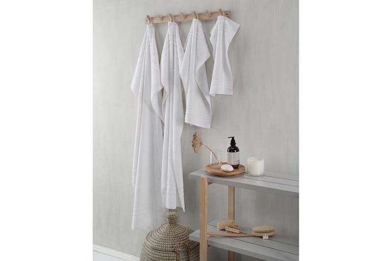 Badlakan Basic Frotté - Vit - Textil & mattor - Badrumstextilier - Badlakan & badhandduk