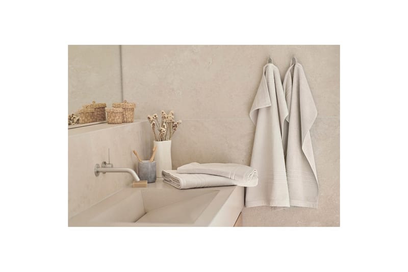 Badlakan Helle Frotté 90 x 150 cm - Sand - Textil & mattor - Badrumstextilier - Badlakan & badhandduk