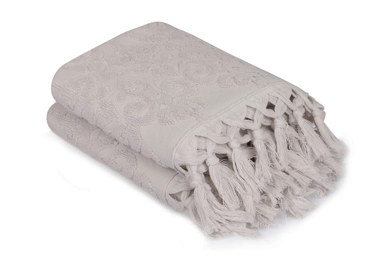 aheser Handduk 50x90 cm 2-pack, Grålila