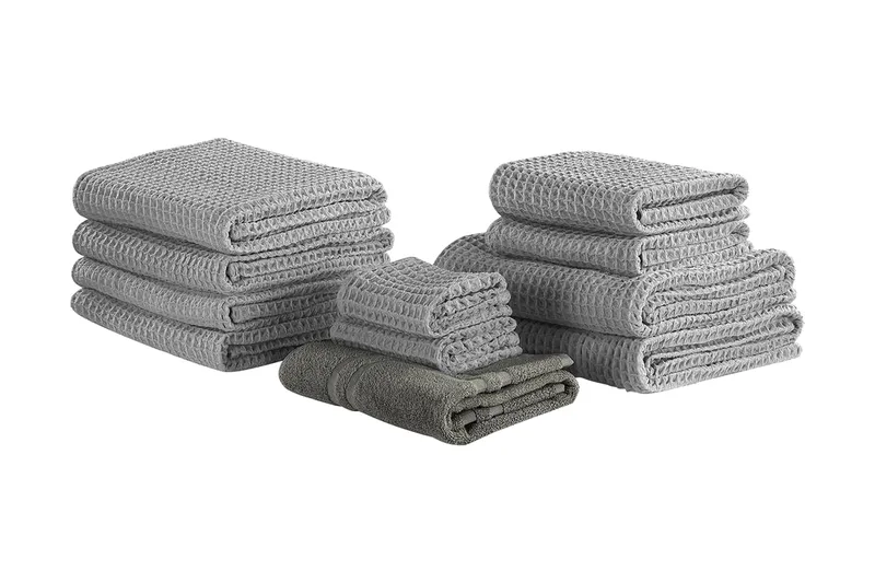 Areora Handduksset 11-pack, Grå