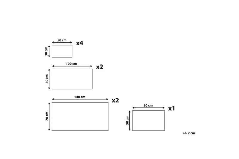 Handduk Atai set om 9 Vit - Vit - Textil & mattor - Badrumstextilier - Handduk