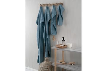 Handduk Basic Frotté - Blå - Textil & mattor - Badrumstextilier - Badlakan & badhandduk