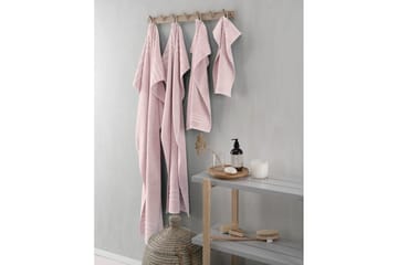 Handduk Basic Frotté - Rosa - Textil & mattor - Badrumstextilier - Handduk