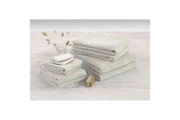 Gästhandduk Basic Frotté - Sand - Textil & mattor - Badrumstextilier - Handduk