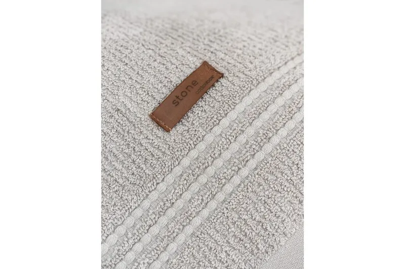 Handduksset (3 delar) Loraford Grå - Grå - Textil & mattor - Badrumstextilier - Handduk