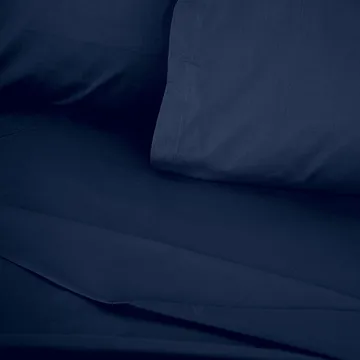 Veyloren Påslakan 240x220 cm - Mörkblå - Textil & mattor - Barntextilier - Barnsängkläder - Spjälsäng sängkläder - Lakan spjälsäng
