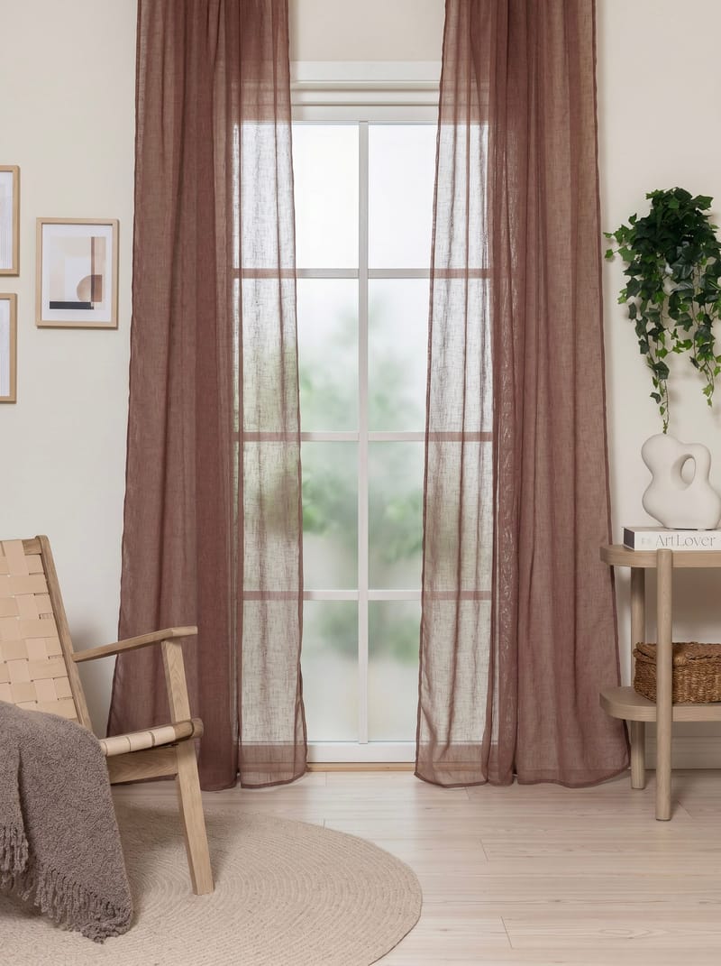 Gardin Alice 140x250 cm, Rost
